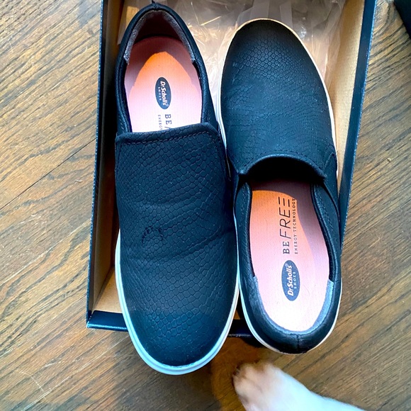 dr scholl's black shoes